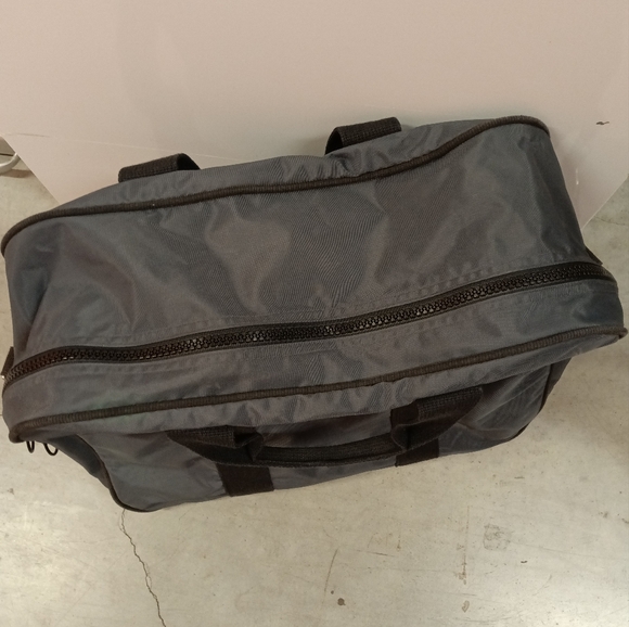 Lands' End Lighthouse Square Luggage Gray & Black - Picture 4 of 10